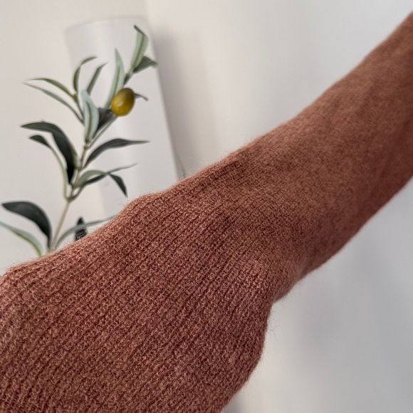 Sezane Gaspard Brown Cardigan Size S - Picture 4 of 10